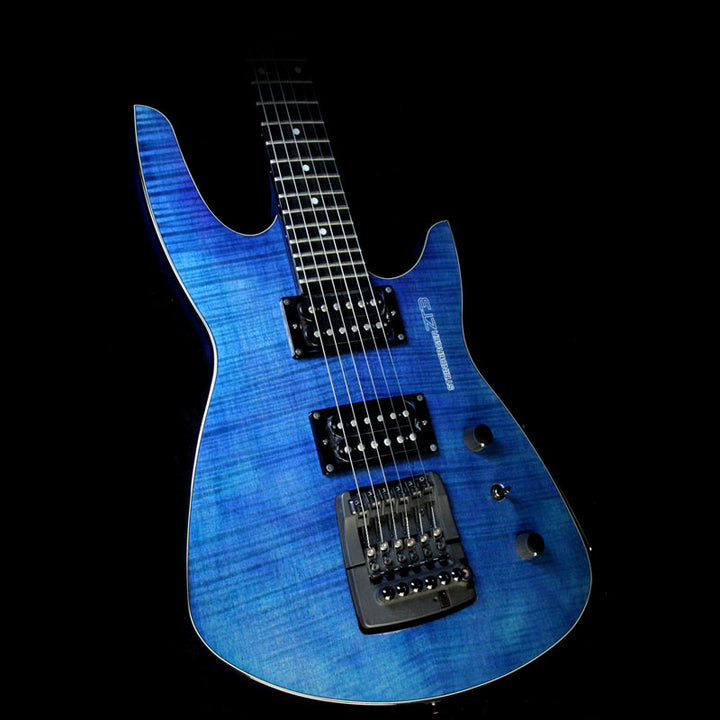 Used Steinberger ZT3 Custom Electric Guitar Transparent Blue