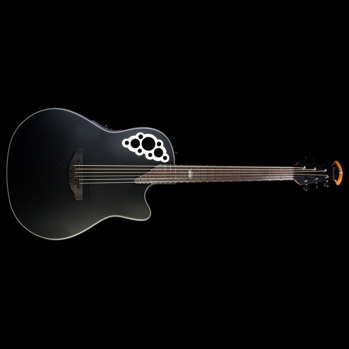 Ovation Kaki King Signature Elite Plus Acoustic Guitar Black Satin