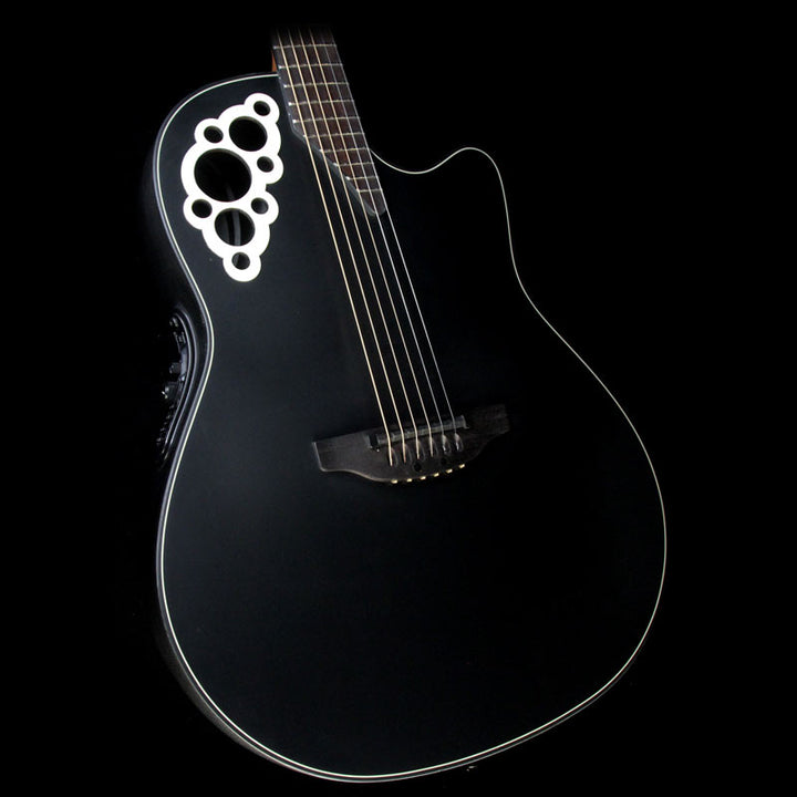 Ovation Kaki King Signature Elite Plus Acoustic Guitar Black Satin