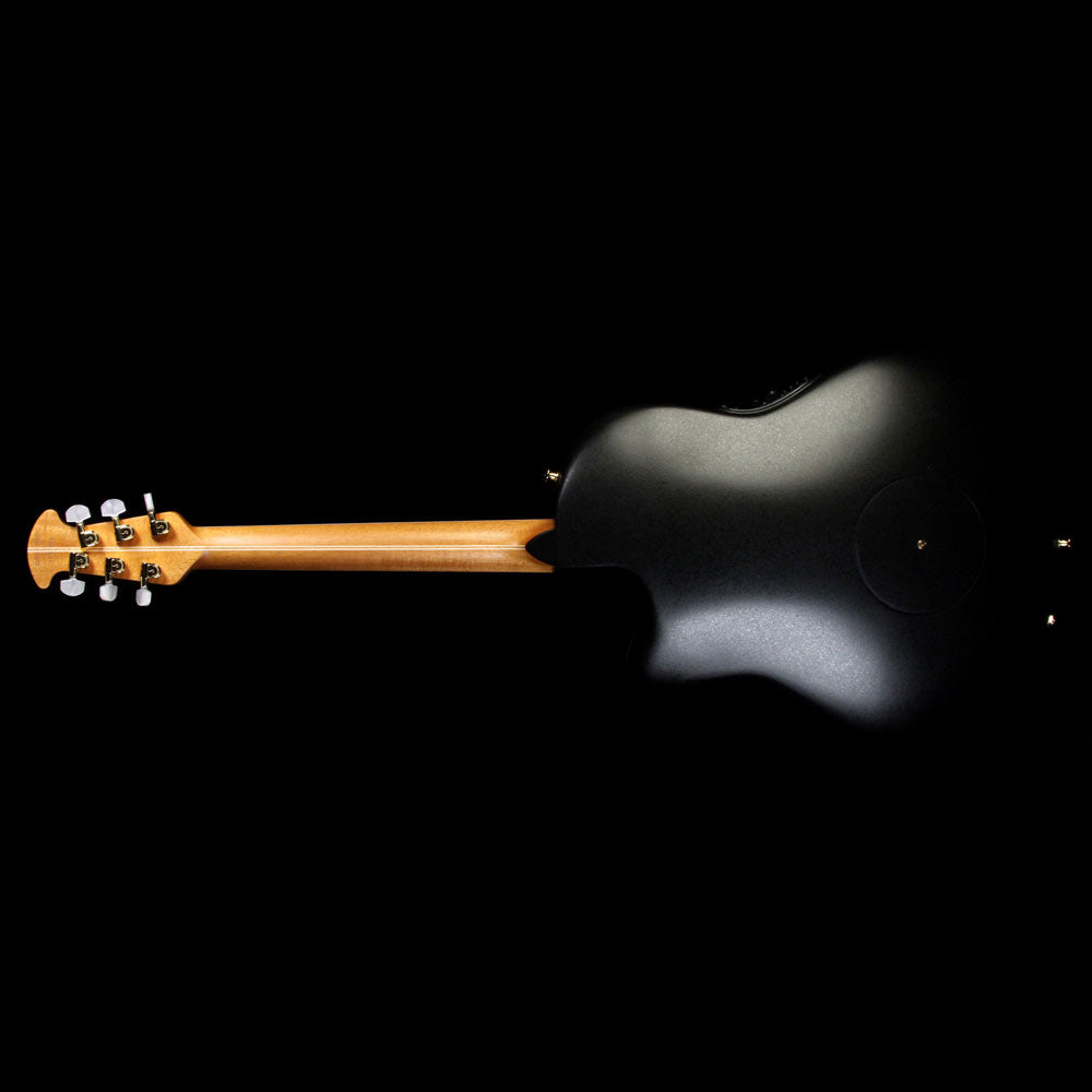 Ovation Custom Elite Super Shallow Acoustic Guitar Sunburst — 3