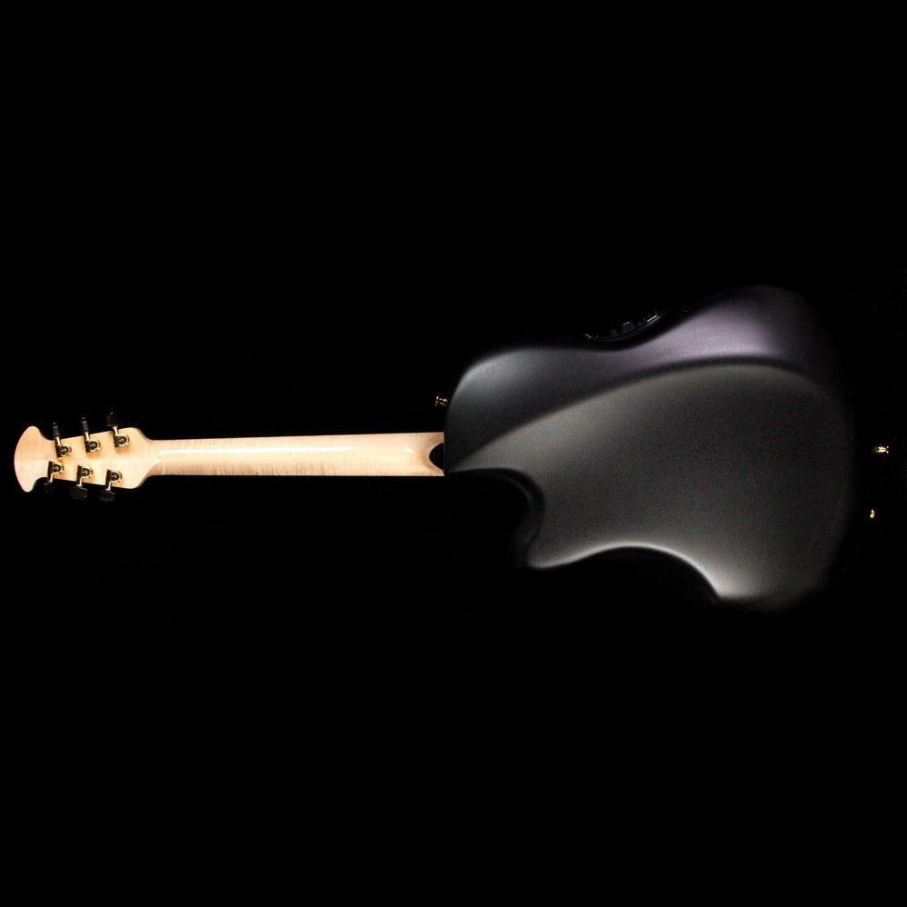 Ovation Limited Edition 50th Anniversary Custom Elite Acoustic Guitar Black — 3