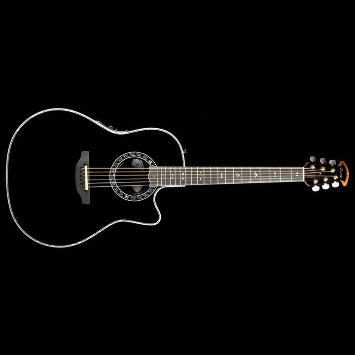 Ovation Custom Legend Super Shallow Acoustic Black