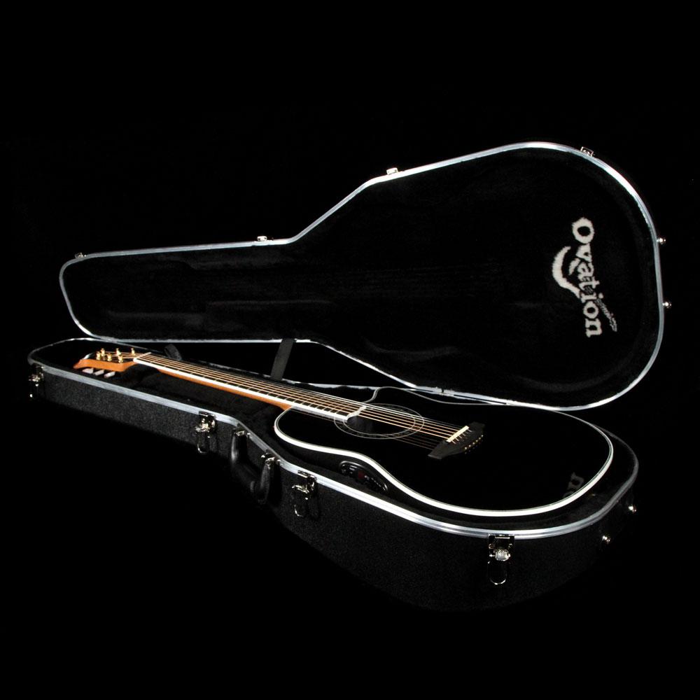 Ovation Custom Legend Super Shallow Acoustic Black — 8