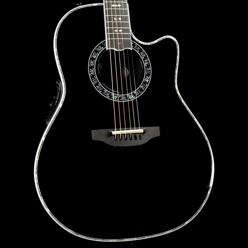 Ovation Custom Legend Super Shallow Acoustic Black — 1