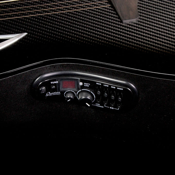 Ovation Adamas 2098-GCF Carbon Fiber Acoustic Electric Guitar Black Burst