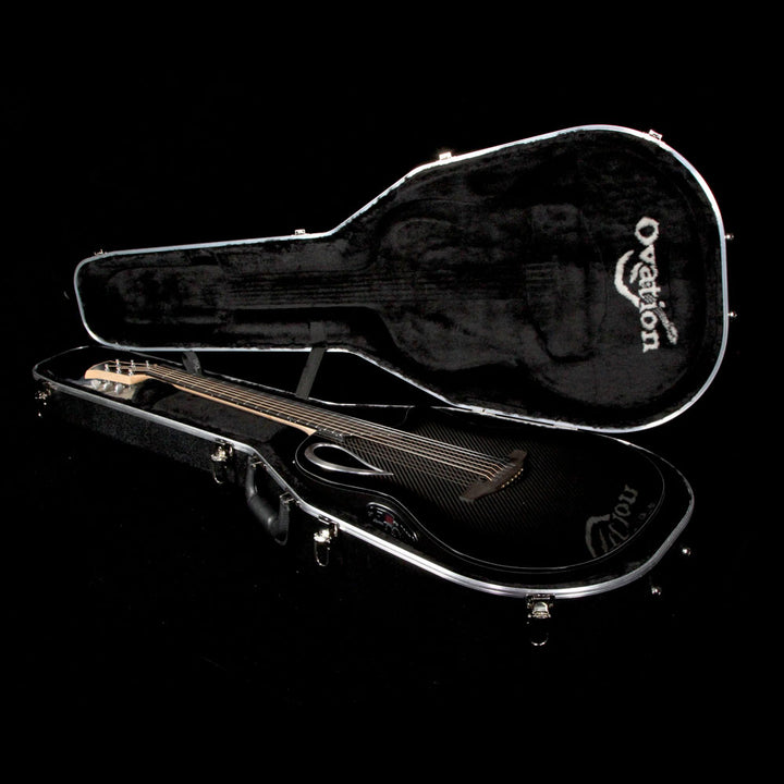 Ovation Adamas 2098-GCF Carbon Fiber Acoustic Electric Guitar Black Burst