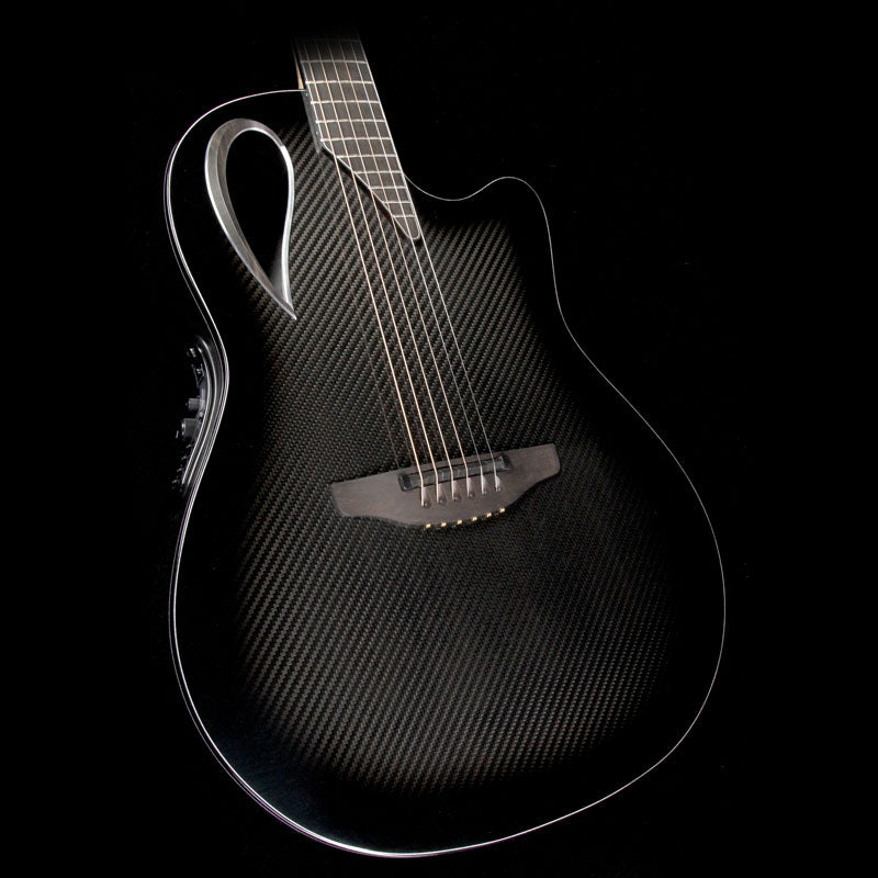 Ovation Adamas 2098-GCF Carbon Fiber Acoustic Electric Guitar Black Burst — 1