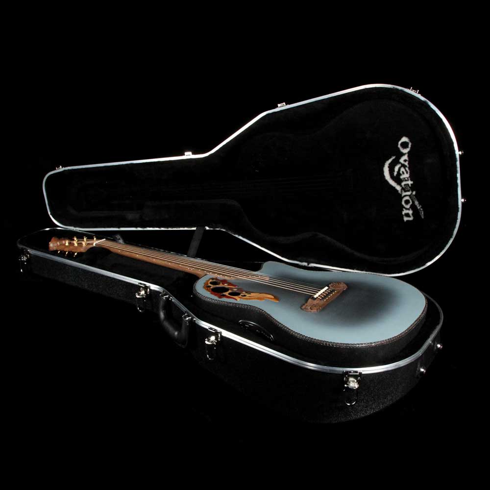Ovation Adamas 2087GT-8 Carbon Fiber Reverse Blue Burst — 8