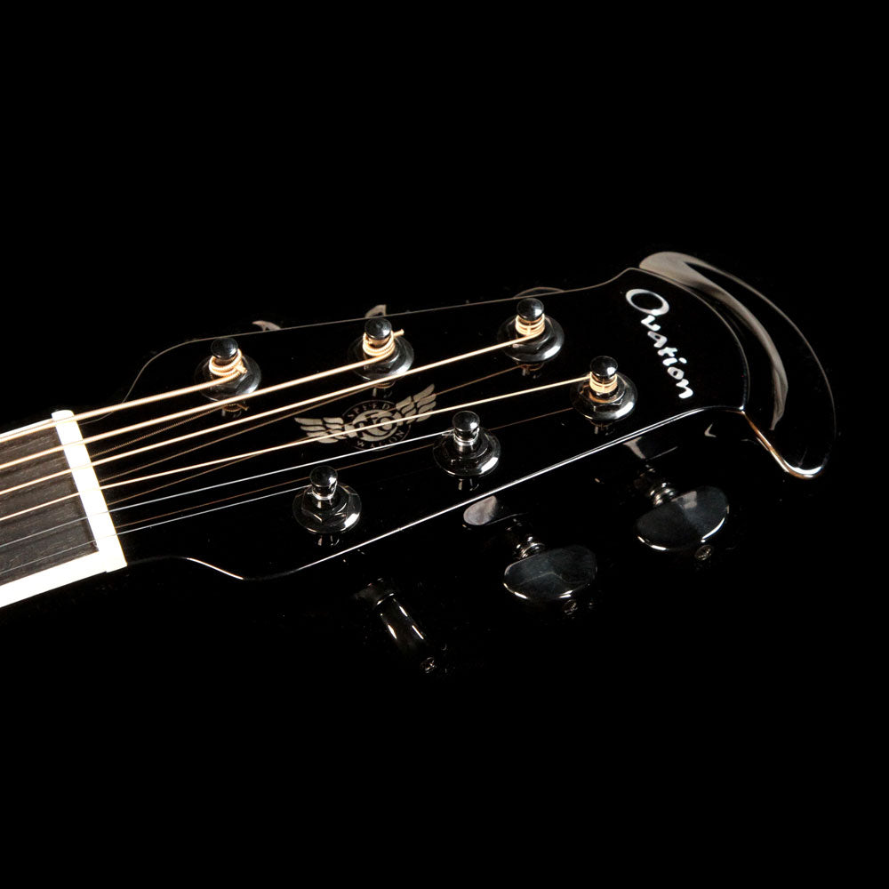 Ovation USA Dave Amato Viper Signature Acoustic Black — 4