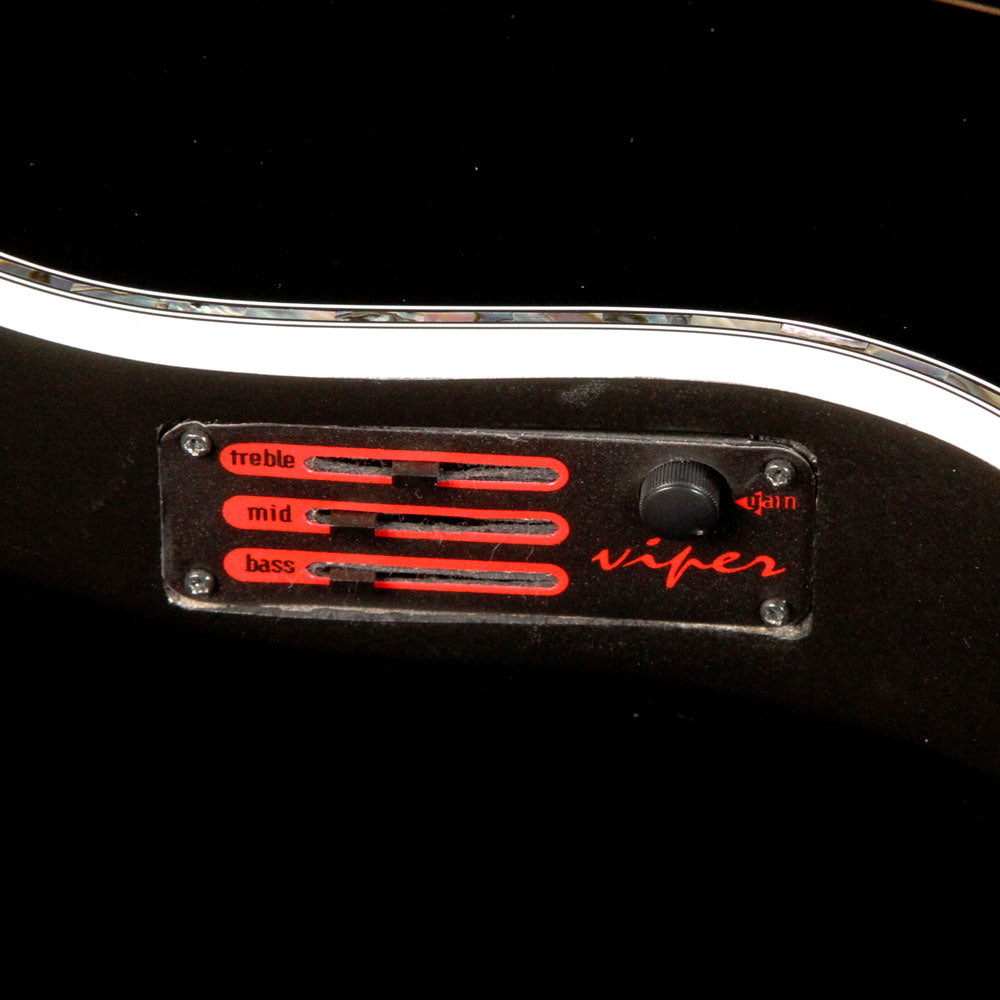 Ovation USA Dave Amato Viper Signature Acoustic Black — 5