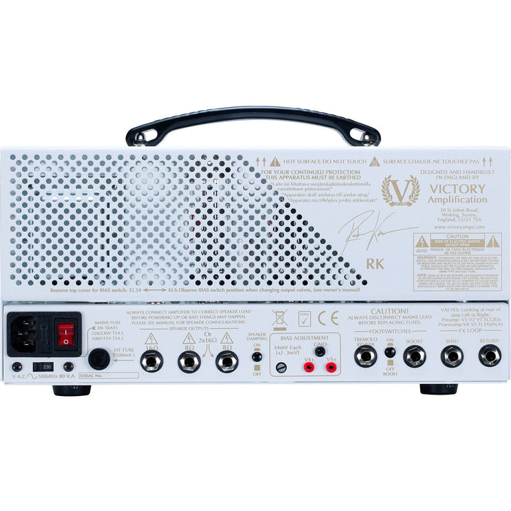 Victory Amplification RK50 Richie Kotzen Signature Electric Guitar Amplifier Head