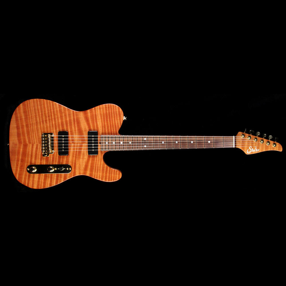 Used 2010 Suhr Classic T Electric Guitar Natural Redwood Gloss — 2