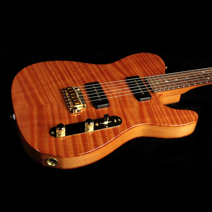 Used 2010 Suhr Classic T Electric Guitar Natural Redwood Gloss