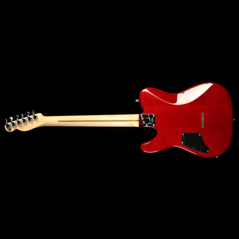 Used 2015 Fender American Deluxe Telecaster Electric Guitar Cherry Red — 3