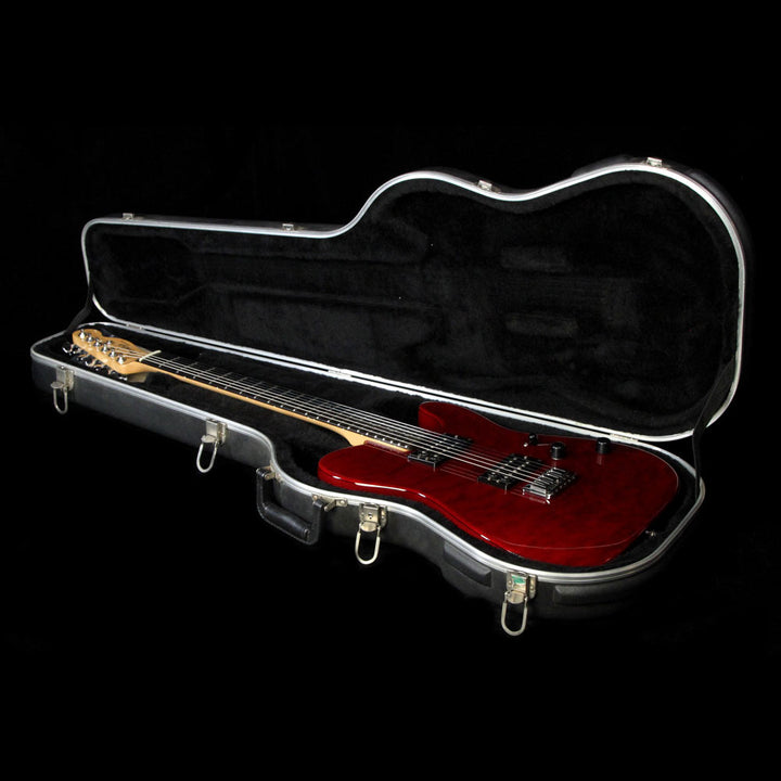 Used 2015 Fender American Deluxe Telecaster Electric Guitar Cherry Red