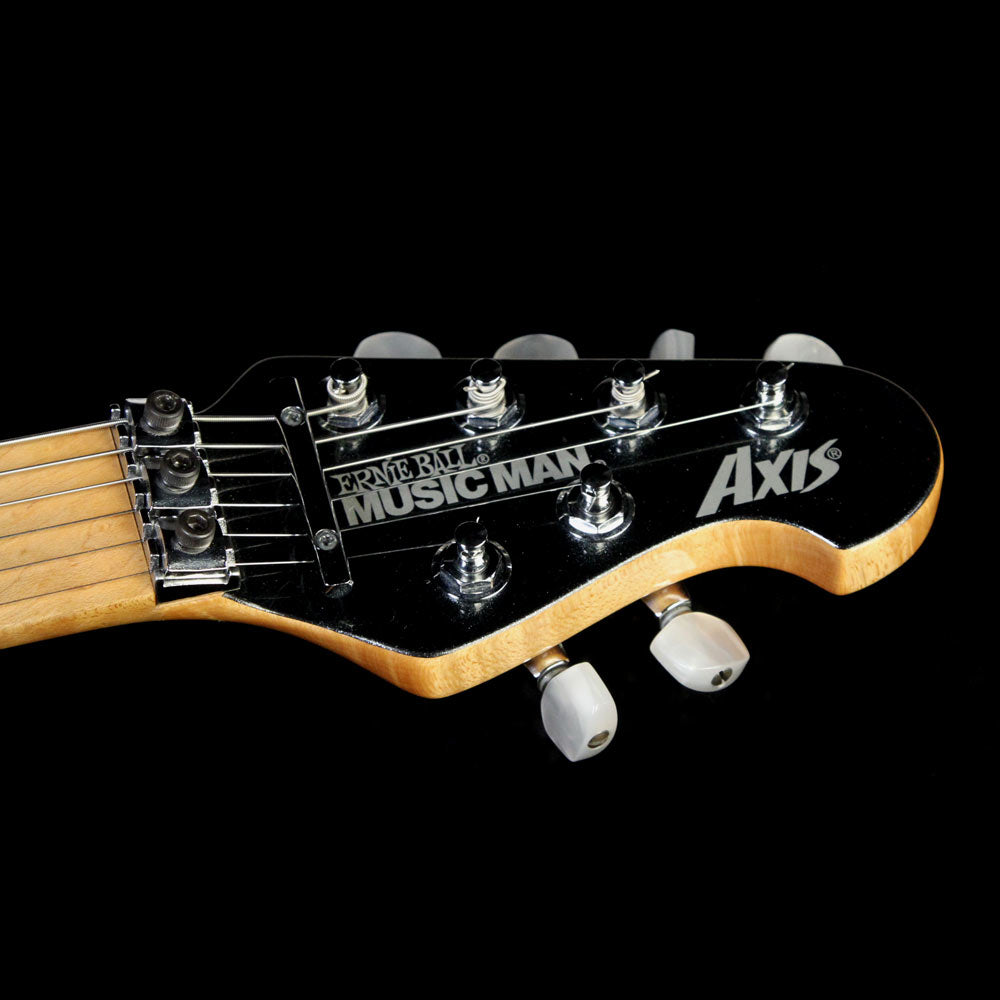 Used 2012 Ernie Ball Music Man Axis Electric Guitar Black Magic Crystal — 4