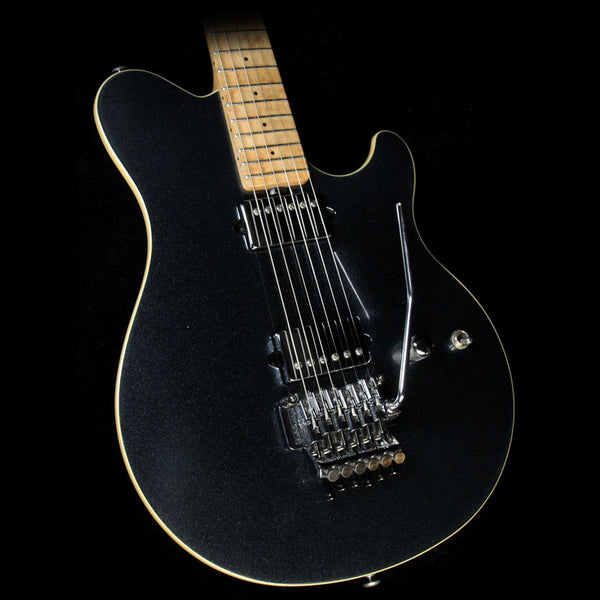 Used 2012 Ernie Ball Music Man Axis Electric Guitar Black Magic Crystal