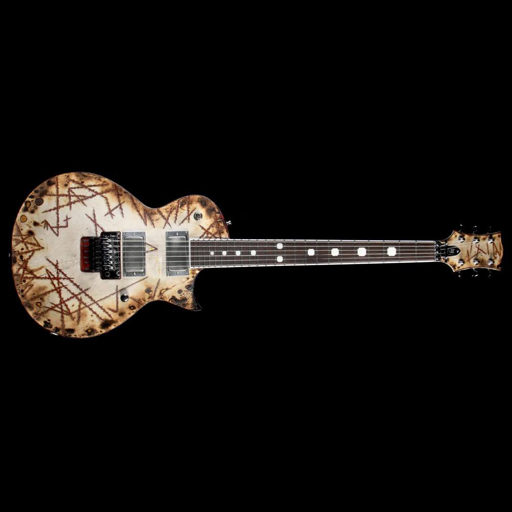 ESP E-II RZK-II BURNT Electric Guitar Distressed & Burnt — 2
