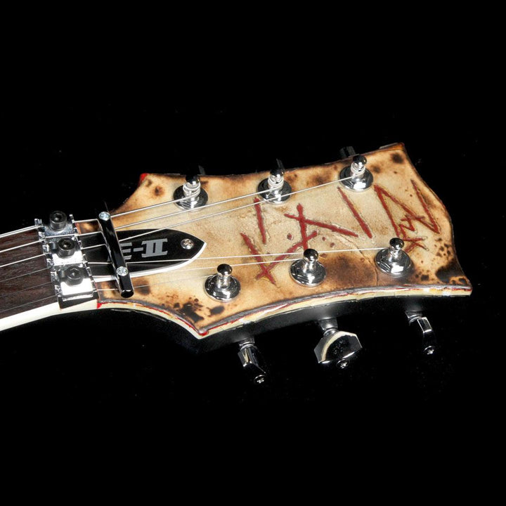 ESP E-II RZK-II BURNT Electric Guitar Distressed & Burnt