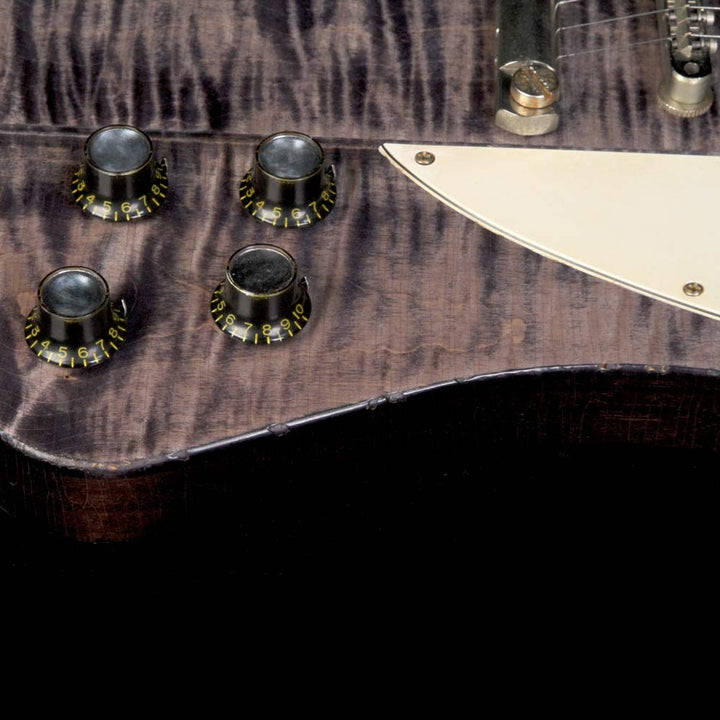 Gibson Custom Shop Slash Firebird Aged Electric Guitar Transparent Black