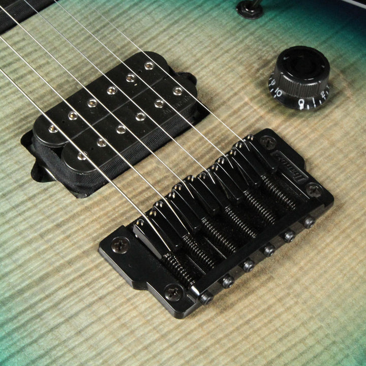 Ibanez Iron Label SIX6FDFM Electric Guitar Blue Space Burst