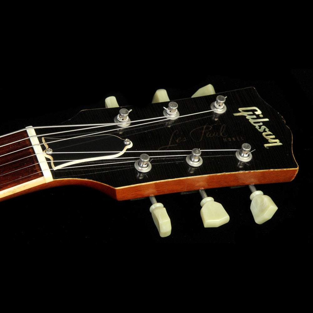 Used 2001 Gibson Custom Shop Tom Murphy Aged Historic 1959 Les Paul Electric Guitar Cherry Sunburst — 4