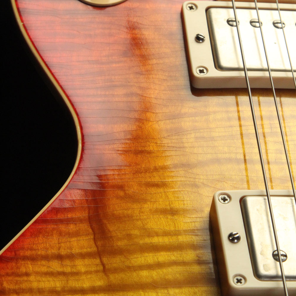 Used 2001 Gibson Custom Shop Tom Murphy Aged Historic 1959 Les Paul Electric Guitar Cherry Sunburst — 8