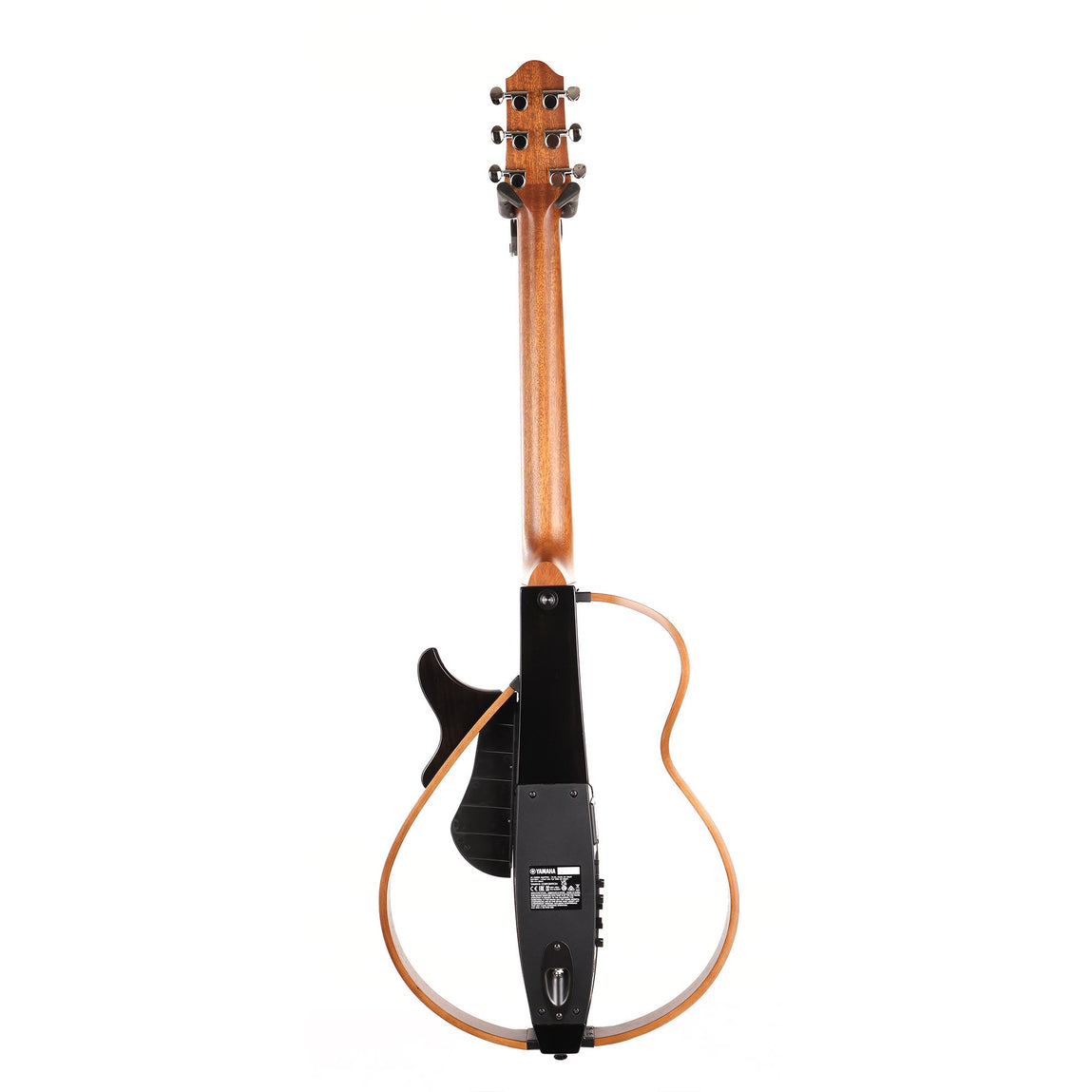 Yamaha Silent Guitar SLG200S Trans Black | The Music Zoo