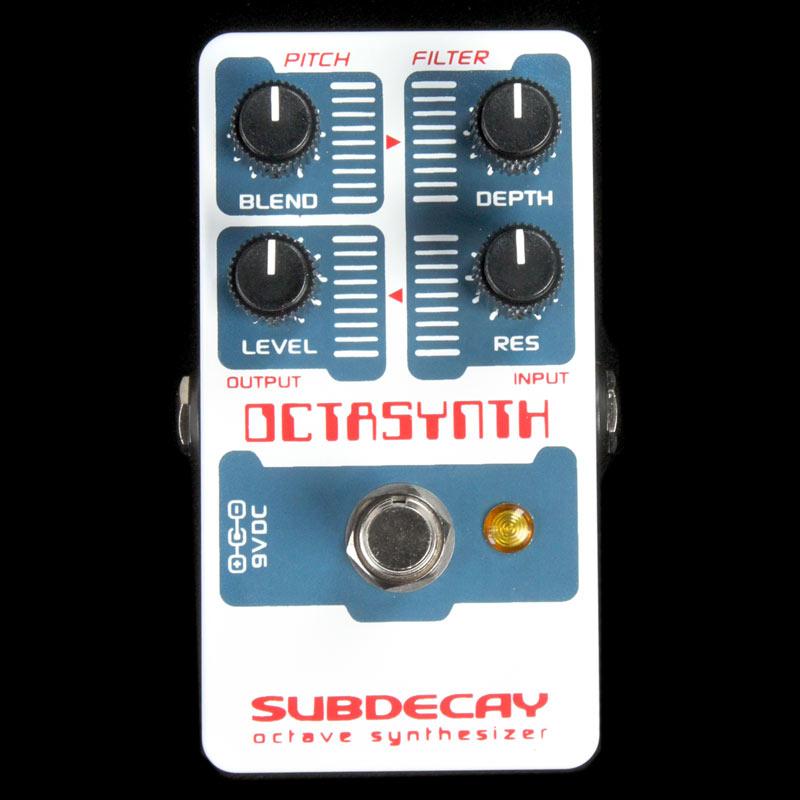 subdecay pedals Octasynth Octave Synthesizer Effects Pedal Color:Iceblue 'n' black Trekking Sattel für längere 21-Gang PassFilterIsSetToMaximum.