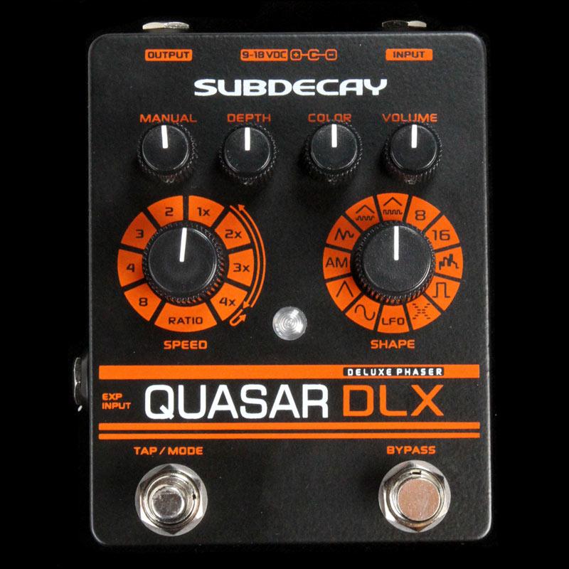 Subdecay Quasar DLX Deluxe Phaser Effects Pedal | The Music Zoo
