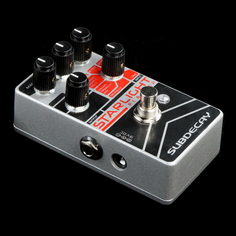 starlight pedal Subdecay Starlight V2 Flanger Effects Pedal