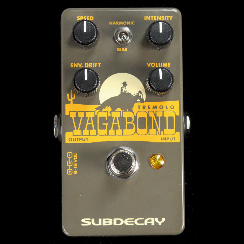 harmonic tremolo pedal Subdecay Vagabond Harmonic Tremolo Effects Pedal