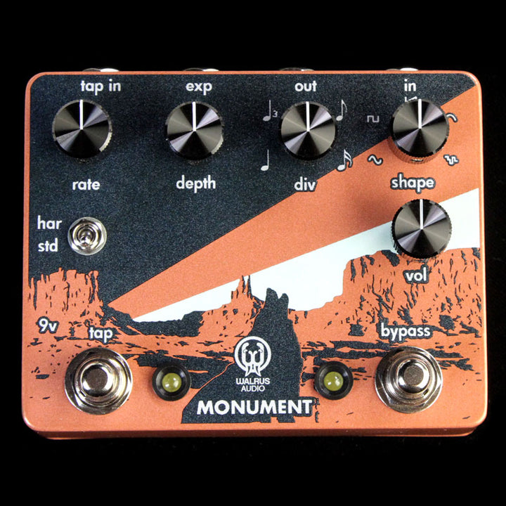 Walrus Audio Monument Harmonic Tap Tremolo Effects Pedal