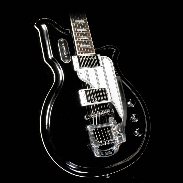 Eastwood Airline Map Baritone DLX Electric Guitar Black