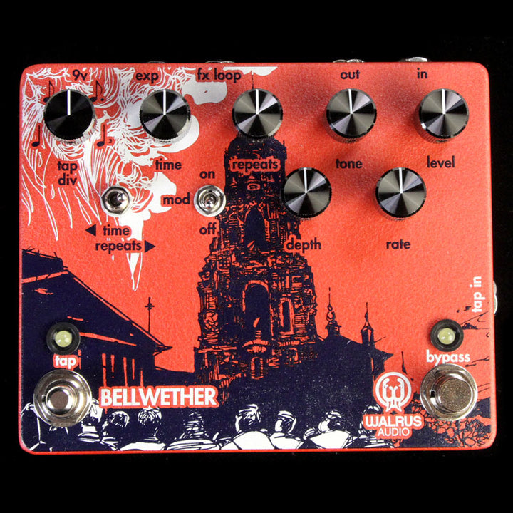 Walrus Audio Bellwether Analog Delay with Tap Tempo Effects Pedal