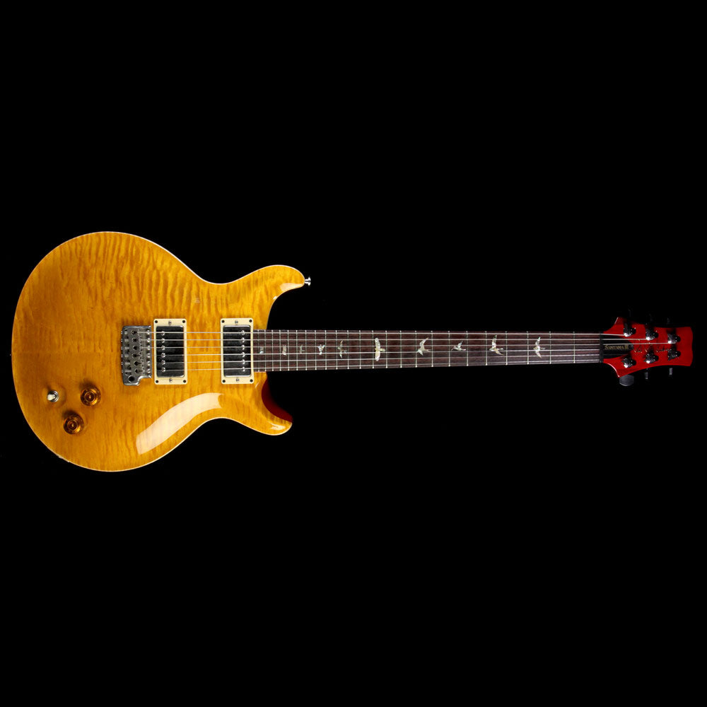 Used 2001 Paul Reed Smith Santana PRS III Ten-Top Electric Guitar Santana Yellow — 2