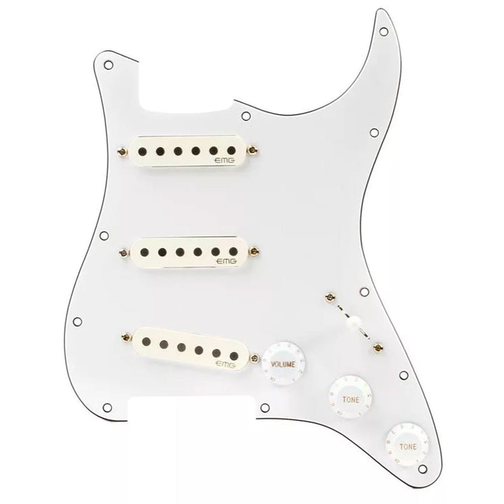 EMG RA-2 Pro Pre-Wired Pickguard White
