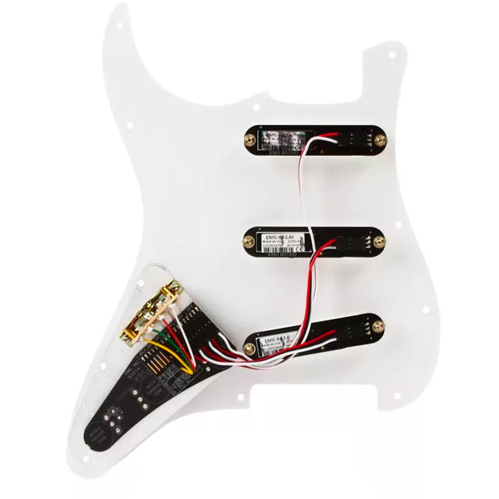 EMG RA-2 Pro Pre-Wired Pickguard White