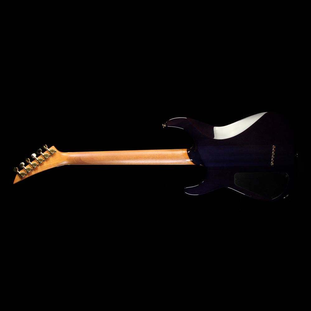 Used 2002 Jackson USA SLATQ 90 Electric Guitar Trans Blue — 3