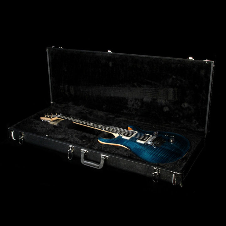 Used 2014 Paul Reed Smith Custom 24 Floyd Electric Guitar Sapphire Blue
