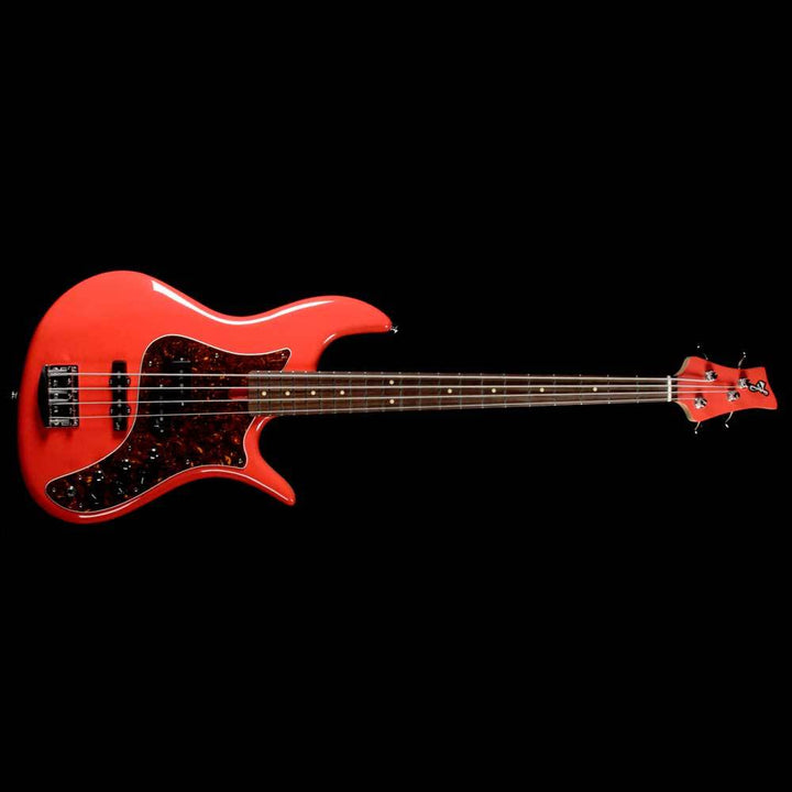 F Bass VF Series P/J Bass Gloss Fiesta Red