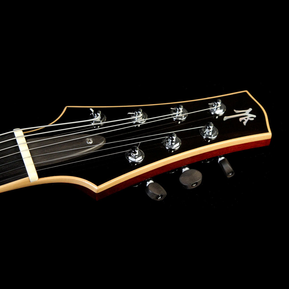 Used 2016 Myka Sungazer 7-String Electric Guitar Sunburst — 4