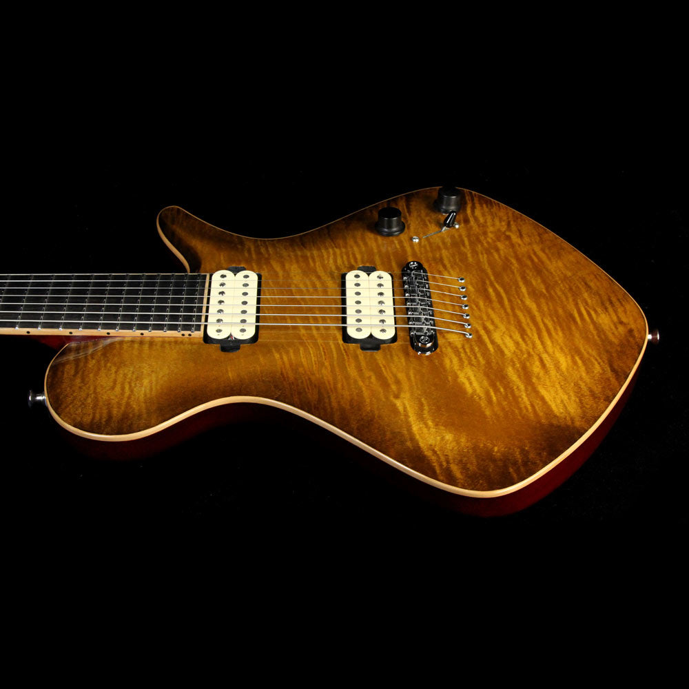 Used 2016 Myka Sungazer 7-String Electric Guitar Sunburst — 5