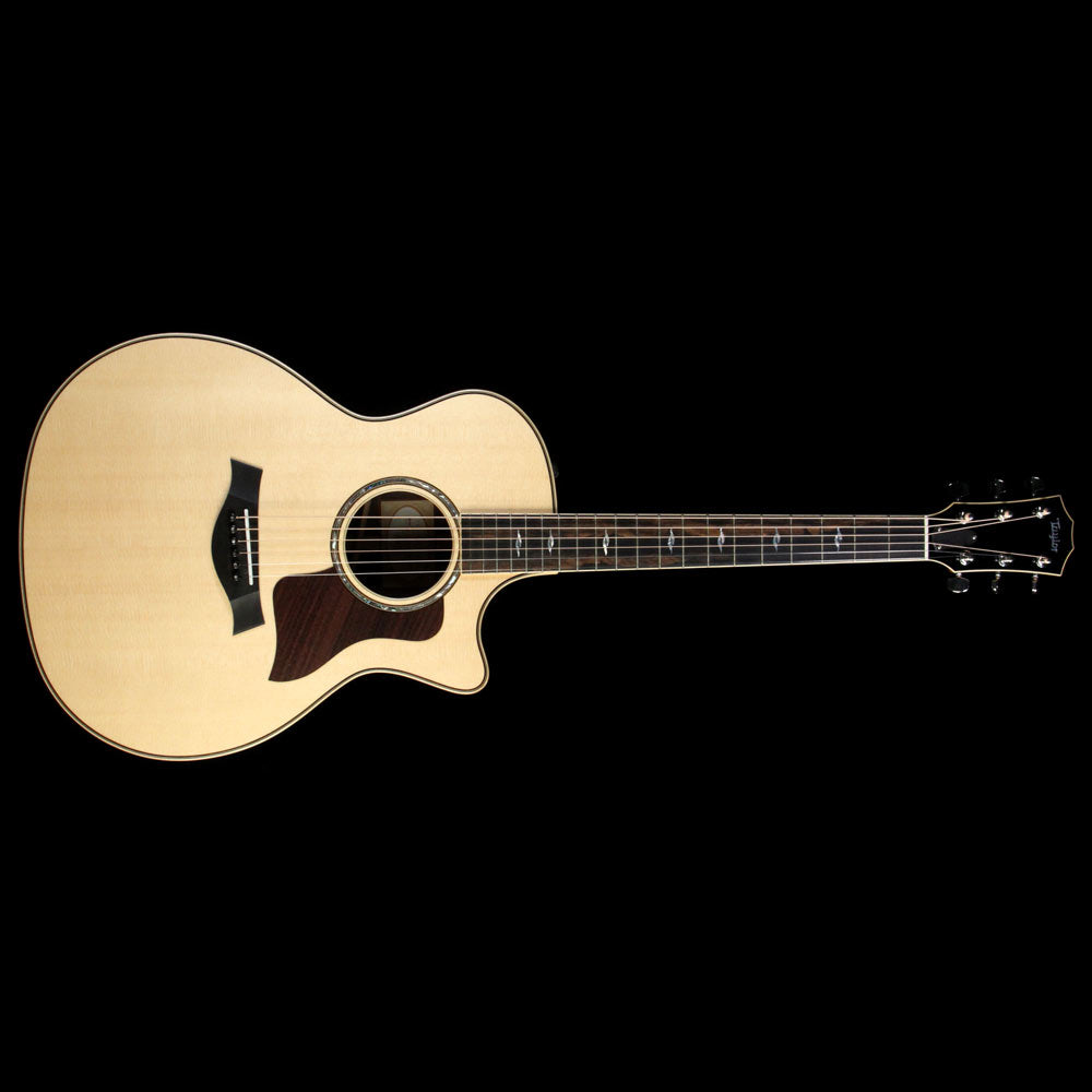 Used Taylor 814ce Grand Auditorium Acoustic-Electric Guitar Natural — 2
