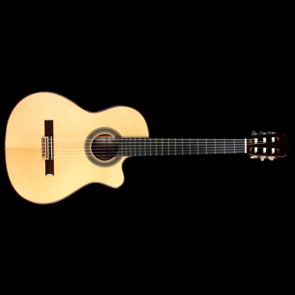 Used 2015 Jose Ramirez 2NCWE-A Classical Acoustic Guitar Natural — 2