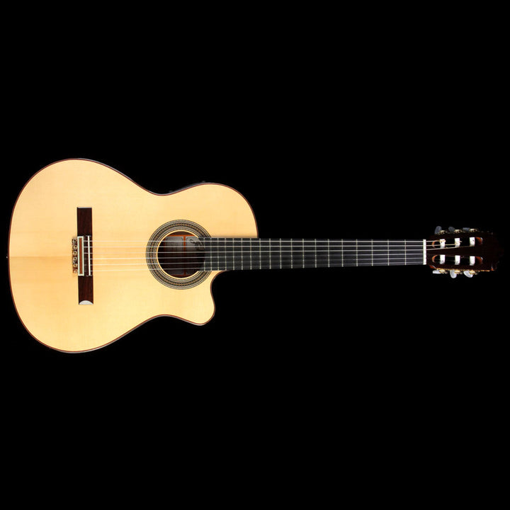 Used 2015 Jose Ramirez 2NCWE-A Classical Acoustic Guitar Natural