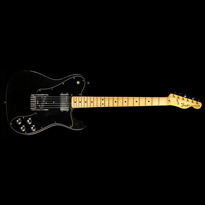 Used 1975 Fender Telecaster Custom Electric Guitar Black