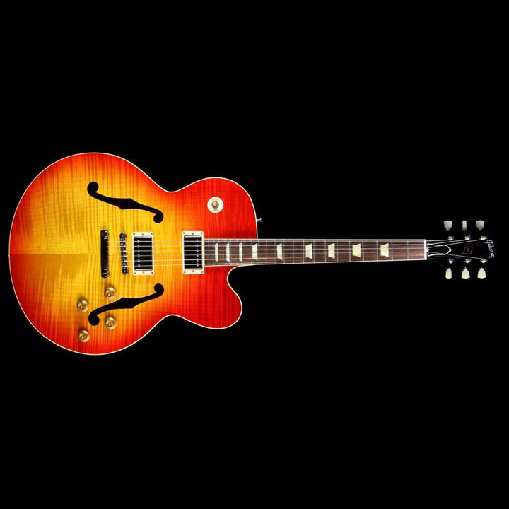 Used 2015 Gibson Custom Shop L-9 Archtop Electric Guitar Heritage Cherry Sunburst