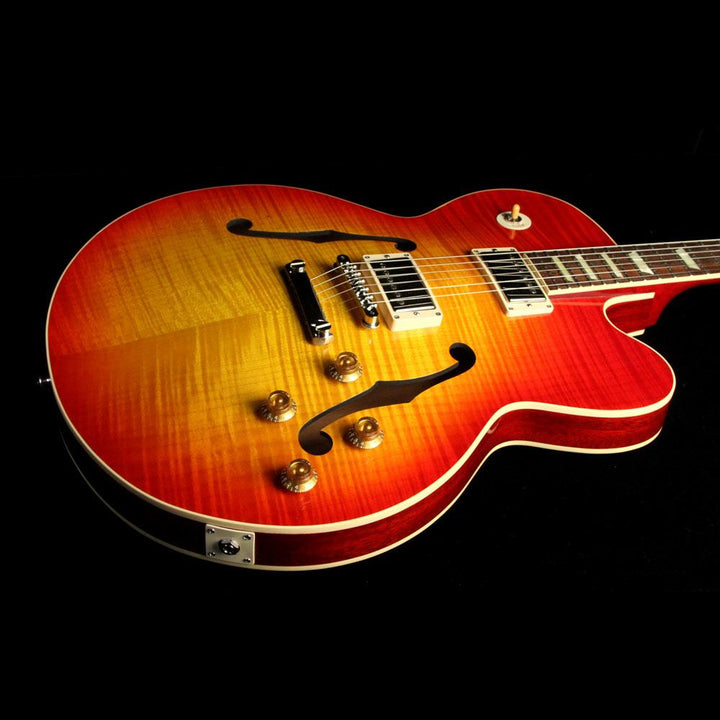 Used 2015 Gibson Custom Shop L-9 Archtop Electric Guitar Heritage Cherry Sunburst