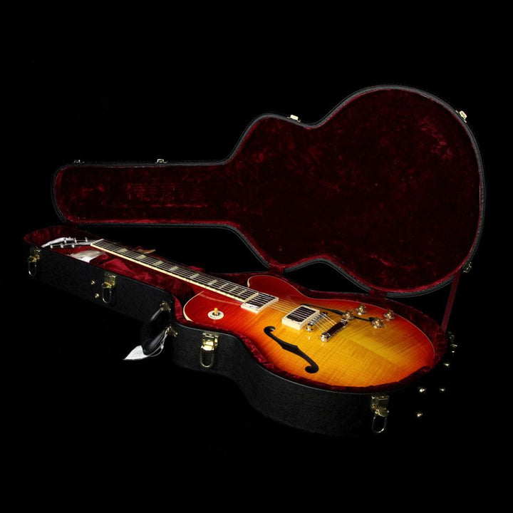 Used 2015 Gibson Custom Shop L-9 Archtop Electric Guitar Heritage Cherry Sunburst